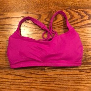 pink lululemon bra